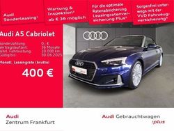 Navarrablau metallic Gebraucht 2024 Audi A5 Cabriolet Advanced Plus Cabrio | 46.849 € (Etwas zu teuer)