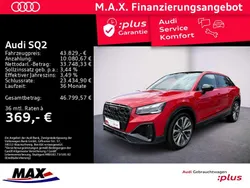 Progressivrot metallic Gebraucht 2024 Audi SQ2 Ambiente SUV | 43.829 € (Etwas zu teuer)