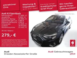 Manhattangrau metallic Gebraucht 2021 Audi A3 Sportback e-tron Ambiente Limousine | 27.490 € (Fairer Preis)