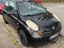 Schwarz Gebraucht 2003 Nissan Micra Kleinwagen | 500 €