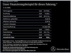 Schwarz Gebraucht 2024 Mercedes C43 AMG AMG Limousine | 59.900 € (Fairer Preis)