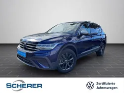 Atlantic blue metallic Gebraucht 2024 VW Tiguan Allspace Move SUV | 41.850 € (Guter Preis)