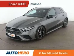 Mountaingrau Gebraucht 2018 Mercedes A200 AMG line Limousine | 22.660 € (Guter Preis)