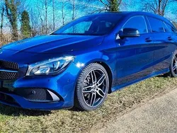 Blau Gebraucht 2018 Mercedes CLA200 Shooting Brake AMG line Kombi | 16.499 € (Fairer Preis)