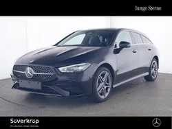 Schwarz Gebraucht 2024 Mercedes CLA250e Shooting Brake AMG Kombi | 35.525 € (Fairer Preis)
