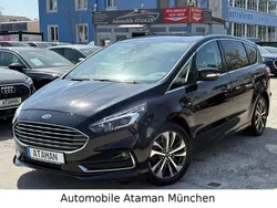 Obsidianschwarz metallic Gebraucht 2021 Ford S-MAX Titanium Van / Kleinbus | 17.900 € (Fairer Preis)