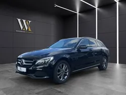 Schwarz Gebraucht 2017 Mercedes C220 Avantgarde Kombi | 17.900 € (Fairer Preis)