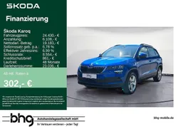 Blau Gebraucht 2022 Skoda Karoq Ambition SUV | 24.430 € (Fairer Preis)