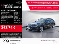Schwarz Gebraucht 2022 Audi A4 Basis Kombi | 25.990 € (Superpreis)