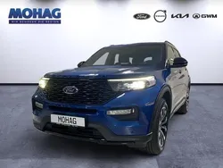 Blau Gebraucht 2021 Ford Explorer ST-Line SUV | 46.990 € (Superpreis)