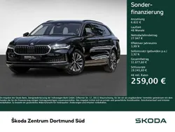 Ebony schwarz metallic Gebraucht 2024 Skoda Superb Selection Kombi | 34.769 € (Guter Preis)