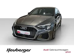 Grau Gebraucht 2023 Audi A3 Sportback S-Line Limousine | 29.990 € (Fairer Preis)