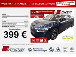 Blau Gebraucht 2024 VW ID.7 Pro Limousine | 47.949 € (Fairer Preis)