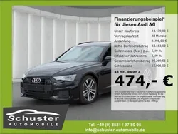 Schwarz Gebraucht 2023 Audi A6 S-Line Kombi | 41.479 € (Superpreis)