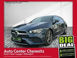Denimblau metalliclack Gebraucht 2023 Mercedes CLA200 Shooting Brake AMG line Kombi | 31.706 € (Etwas zu teuer)