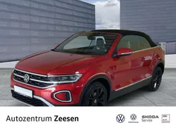 Kings red verdeck schwarz (metallic) Gebraucht 2023 VW T-Roc Cabriolet Style Cabrio | 29.990 € (Fairer Preis)
