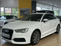 Ibisweiß (metallic) Gebraucht 2016 Audi A3 S-Line Limousine | 19.950 € (Fairer Preis)