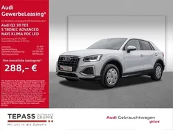 Gletscherweiß metallic Gebraucht 2024 Audi Q2 Advanced Plus SUV | 33.880 € (Etwas zu teuer)