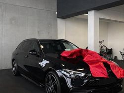 Schwarz Gebraucht 2023 Mercedes C180 AMG line Kombi | 31.000 € (Fairer Preis)