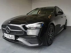 Schwarz Gebraucht 2022 Mercedes C220 AMG line Limousine | 36.900 € (Teuer)