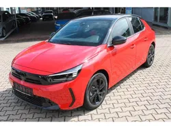 Rekord rot / karbon schwarz met. (metallic) Gebraucht 2024 Opel Corsa Kleinwagen | 19.000 € (Fairer Preis)