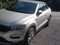 Silber Gebraucht 2021 VW T-Roc Cabriolet Cabrio | 21.900 € (Fairer Preis)
