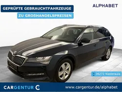Plum blau metallic Gebraucht 2022 Skoda Superb Ambition Kombi | 16.207 € (Fairer Preis)