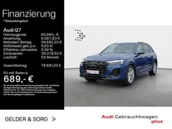 Ascariblau metallic Gebraucht 2024 Audi Q7 S-Line SUV | 65.980 € (Teuer)