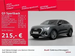Daytonagrau perleffekt Gebraucht 2024 Audi Q3 Sportback S-Line SUV | 39.763 € (Guter Preis)