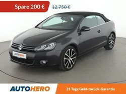 Kryptongrau Gebraucht 2015 VW Golf Cabriolet LOUNGE Cabrio | 12.550 € (Fairer Preis)