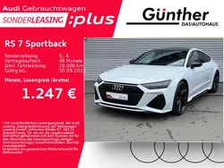 Gletscherweiß metallic Gebraucht 2024 Audi RS7 Performance Kleinwagen | 116.221 € (Fairer Preis)