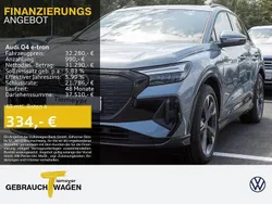 Blau Gebraucht 2022 Audi Q4 e-tron S-Line SUV | 32.280 € (Superpreis)
