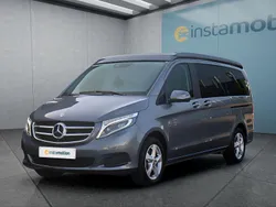 Grau Gebraucht 2019 Mercedes V250 Van / Kleinbus | 56.199 €