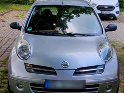 Grau Gebraucht 2006 Nissan Micra Kleinwagen | 3.500 € (Teuer)