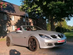 Silber Gebraucht 2007 Mercedes SLK280 Sport Cabrio | 14.999 €