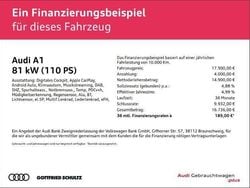 Grün Gebraucht 2021 Audi A1 Sportback Advanced Kleinwagen | 17.900 € (Guter Preis)