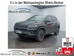 Carbon black metallic clear co Gebraucht 2021 Jeep Compass Trailhawk SUV | 26.989 € (Etwas zu teuer)