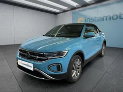 Blau Gebraucht 2024 VW T-Roc Cabriolet Cabrio | 33.249 € (Fairer Preis)