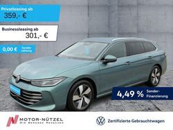 Maripositgrün metallic Gebraucht 2025 VW Passat Elegance Kombi | 34.660 € (Guter Preis)