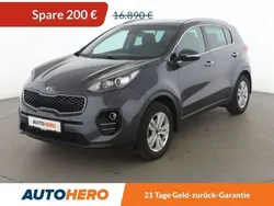 Grau Gebraucht 2017 Kia Sportage Attract SUV | 16.690 € (Etwas zu teuer)