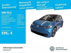 Costa azul metallic/schwarz Gebraucht 2024 VW ID.3 Pro Kleinwagen | 37.880 € (Fairer Preis)