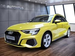 Gelb Gebraucht 2024 Audi A3 Sportback S-Line Limousine | 33.840 € (Guter Preis)