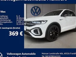 Weiß Neu 2025 VW T-Roc R-line SUV | 43.690 € (Teuer)