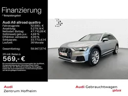 Florettsilber metallic Gebraucht 2021 Audi A6 Allroad Ambiente Kombi | 52.990 € (Etwas zu teuer)