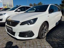 Weiß metallic Gebraucht 2019 Peugeot 308 GT-line Kombi | 14.500 € (Teuer)