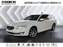 Weiß Gebraucht 2015 Volvo V70 Inscription Kombi | 20.990 €