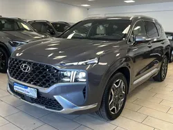 Grau Gebraucht 2021 Hyundai Santa Fe Signature SUV | 31.900 € (Fairer Preis)