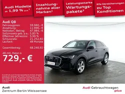 Mythosschwarz metallic Gebraucht 2022 Audi Q8 Ambiente SUV | 59.980 € (Guter Preis)