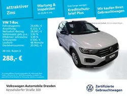 K8 white silver metallic Gebraucht 2021 VW T-Roc Sport SUV | 24.490 € (Teuer)