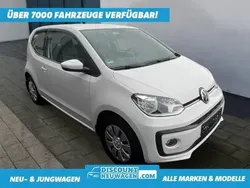 Weiß Gebraucht 2019 VW up! move up! Kleinwagen | 7.980 € (Guter Preis)